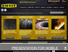 Tablet Screenshot of eutit.com